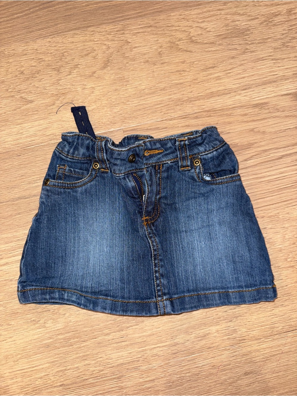 Kids Classic Blue Denim Skirt